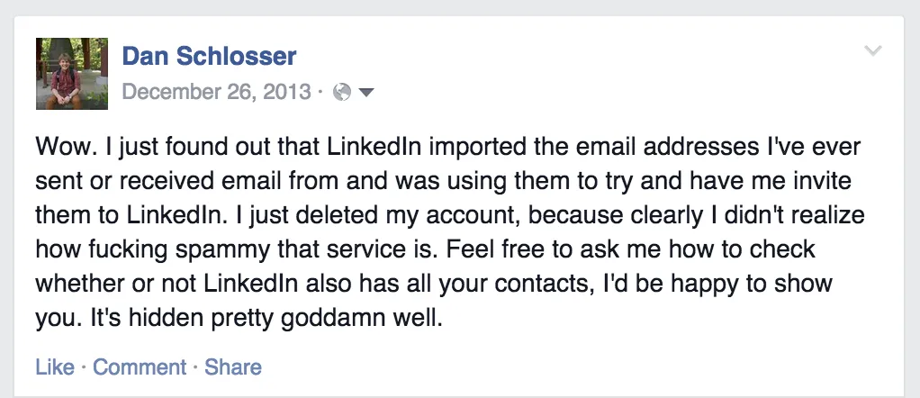linkedin dark patterns facebook post.Che8vIFO.png