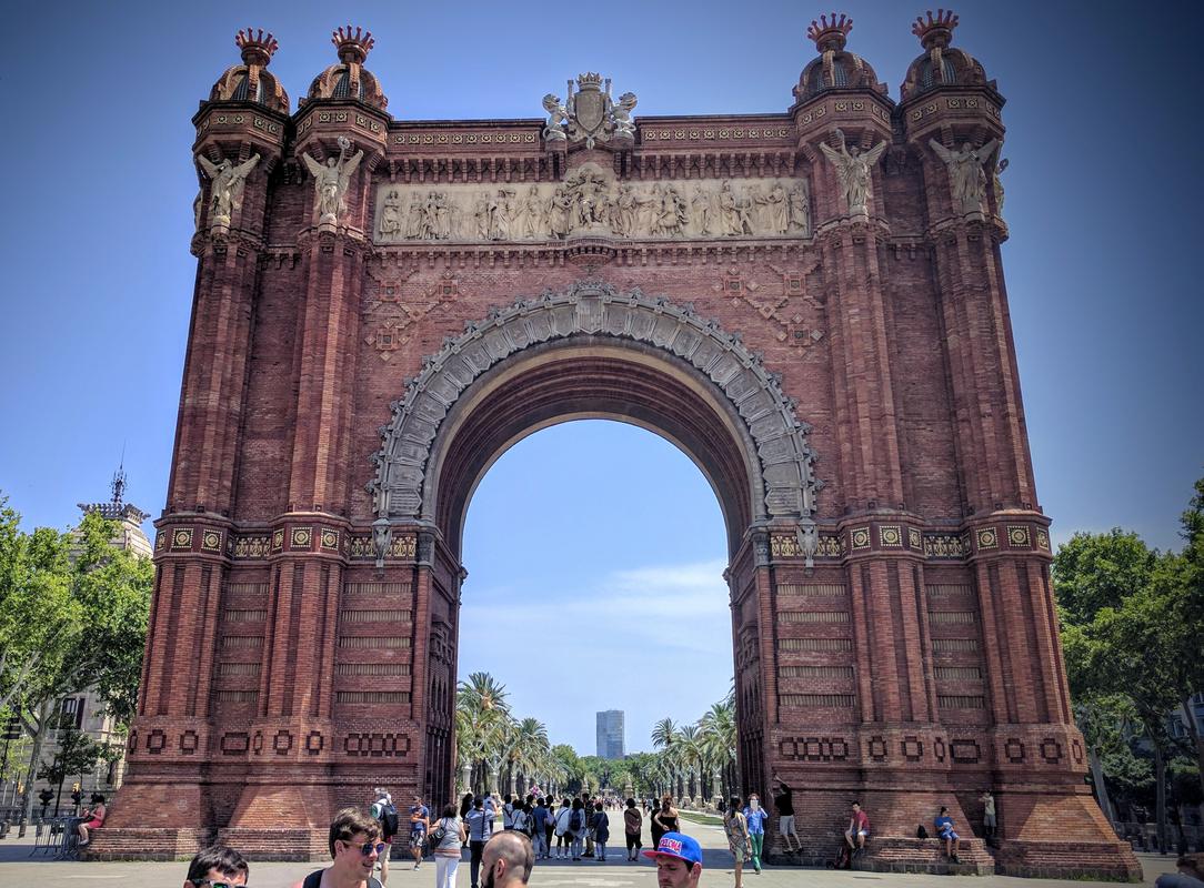 Barcelona arch