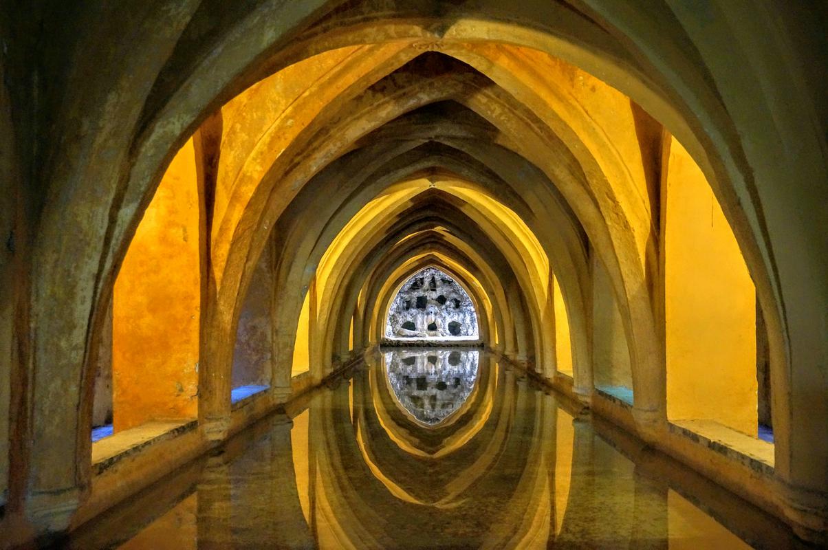 Seville alcazar basement