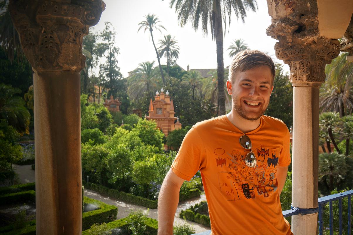 Seville alcazar portrait