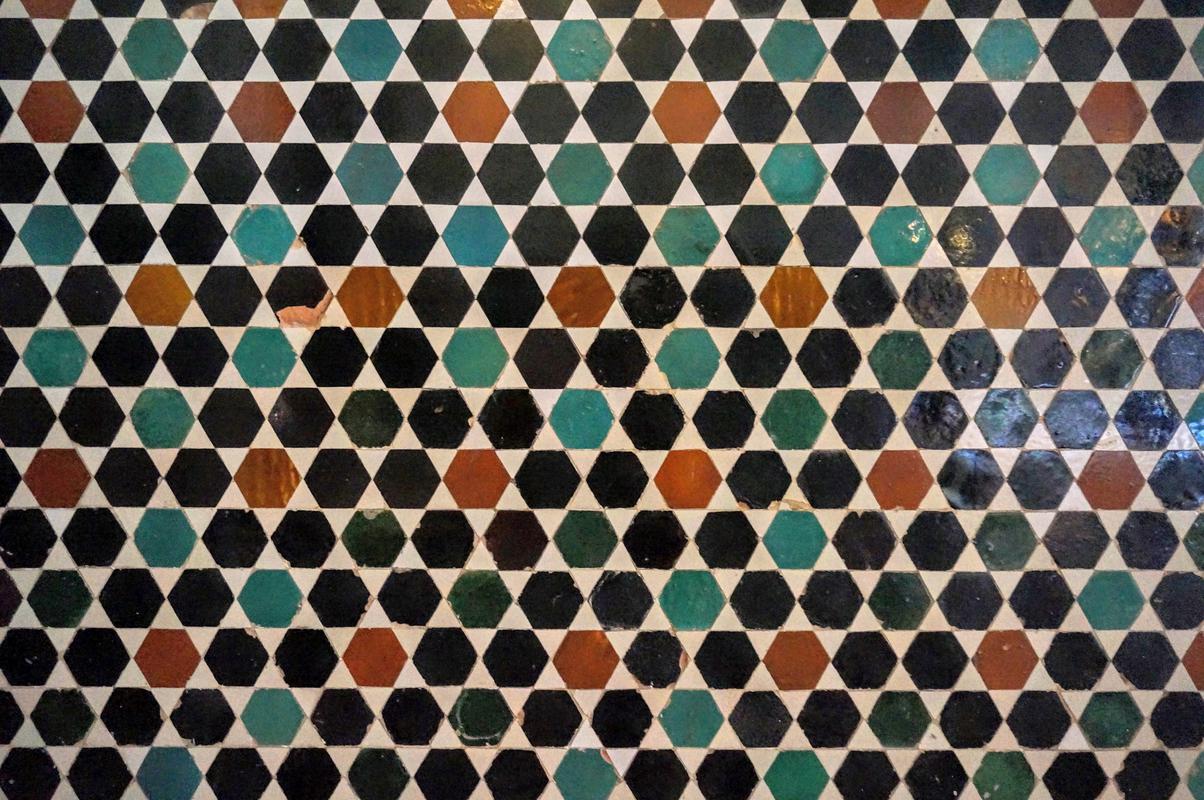 Seville pattern hexagon